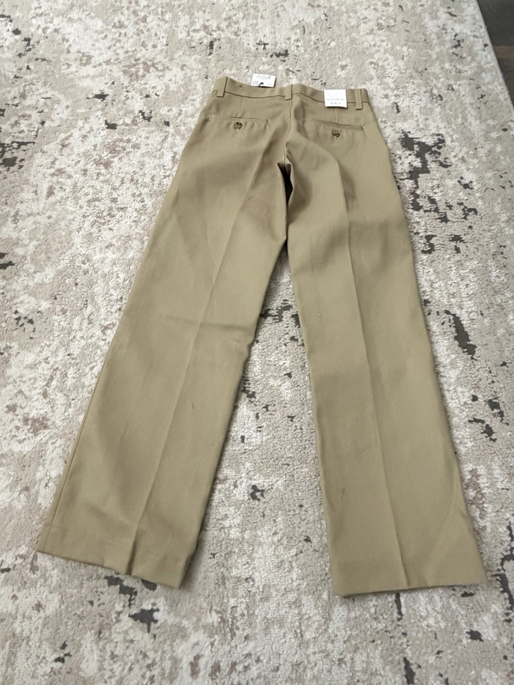Zara Tan Chino Pants NWT Size XS - Picture 2 of 3